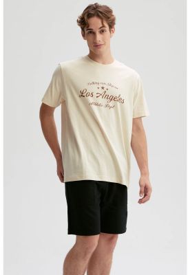 Imagen 2 del producto Polera Hombre Print Posicional Beige IV