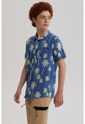 Imagen 2 del producto Camisa Niño Guayabera Azul - ll