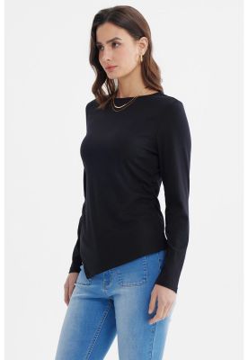 Imagen 2 del producto Polera Mujer Ajustado Negro - Vlll