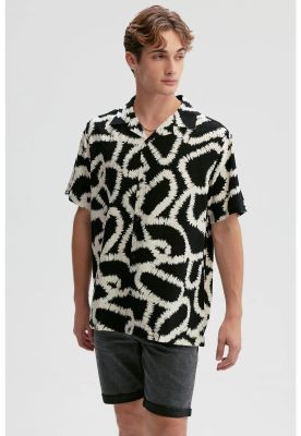 Imagen 2 del producto Camisa Hombre Textura Full Rapport Negro