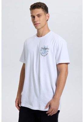 Imagen 2 del producto Polera Hombre Doble Print Blanco - ll