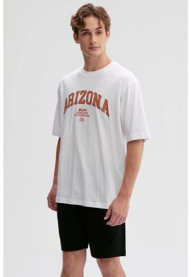 Imagen 2 del producto Polera Hombre Print Central Blanco l