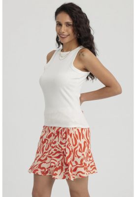 Imagen 2 del producto Polera Mujer Rib Grueso Crudo