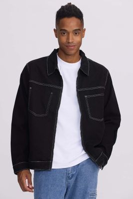 Imagen 2 del producto Chaqueta Hombre Denim Clásico Negro