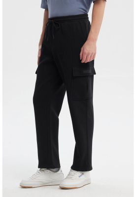 Imagen 2 del producto Pantalón Buzo Hombre Calce Recto Negro - ll