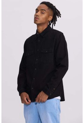 Imagen 2 del producto Camisa Hombre Denim Colores Negro