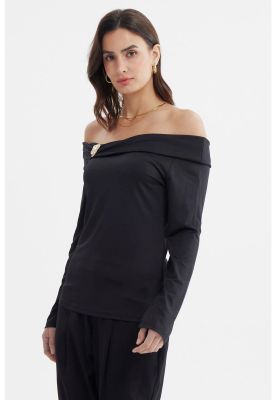 Imagen 2 del producto Polera Mujer Bardot Negro - ll