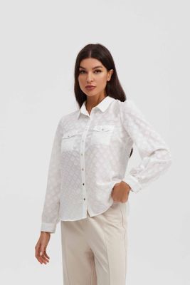 Imagen 2 del producto Blusa Mujer Abotónada Crudo