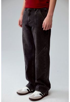 Imagen 2 del producto Jeans Niño Calce Recto Cortes Gris