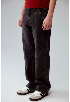 Imagen 2 del producto Jeans Niño Calce Recto Cortes Gris