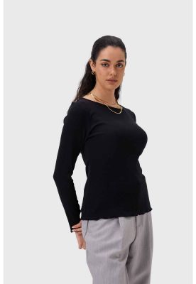 Imagen 2 del producto Polera Mujer Rib Negro - VII