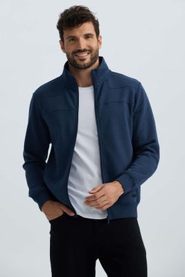 Imagen 1 del producto Polerón Hombre Full Zipper Azul