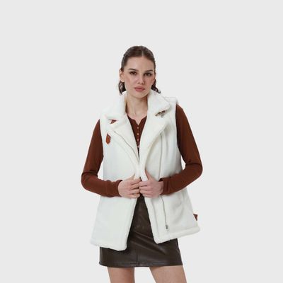 Imagen 2 del producto Polar Mujer Corderito Hebilla Crudo