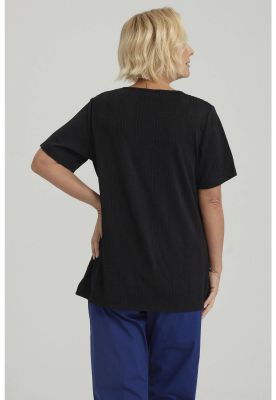 Imagen 2 del producto Polera Mujer Textura Negro - ll