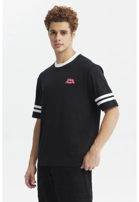 Imagen 2 del producto Polera Hombre Oversize Negro - V