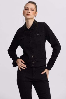 Imagen 2 del producto Chaqueta Mujer Clásica Negro