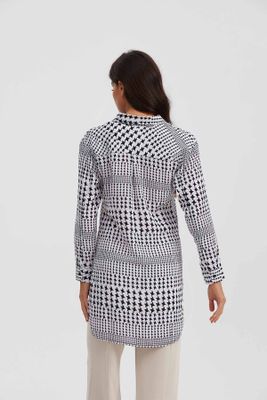 Imagen 2 del producto Blusa Mujer Tipo Camisa Blanco