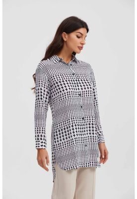 Imagen 2 del producto Blusa Mujer Tipo Camisa Blanco