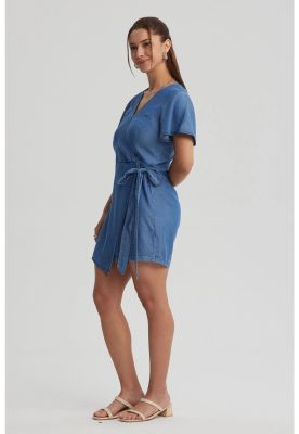 Imagen 2 del producto Vestido Mujer Enterito Ligero Azul Oscuro