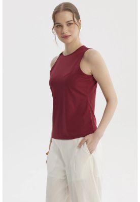 Imagen 2 del producto Peto Mujer Aplicación Metálica Burdeo