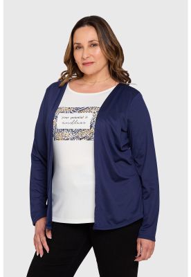 Imagen 2 del producto Polera Mujer Tapado Print Azul