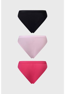 Imagen 2 del producto Calzón Mujer Tripack Bikini Palo Rosa - ll