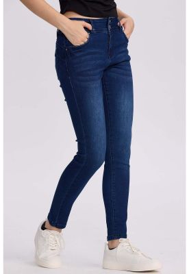 Imagen 2 del producto Jeans Mujer Skinny Kim Azul Oscuro