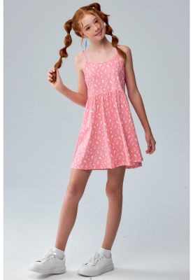 Imagen 1 del producto Vestido Niña Básico Teen Coral