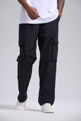 Imagen 2 del producto Pantalón Hombre Cargo Taslan Negro