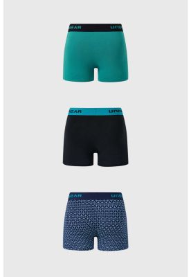 Imagen 2 del producto Bóxer Hombre Tripack Liso Verde