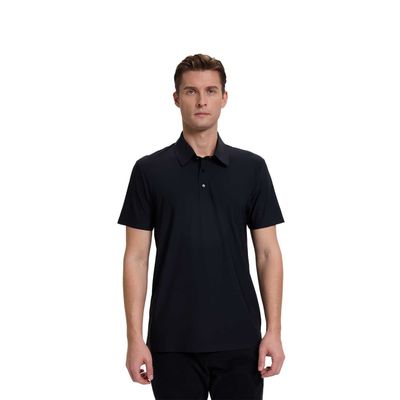 Polera Hombre Deportiva Negro Fashion's Park