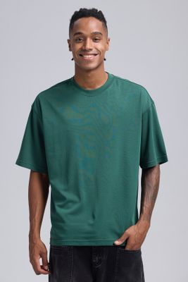 Imagen 1 del producto Polera Hombre Long Fit Básica Verde Claro