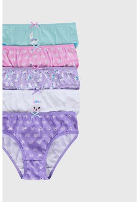 Imagen 2 del producto Calzón Niña Pack 5 Full Rapport Lila