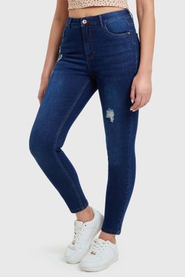 Imagen 2 del producto Jeans Skinny Mujer Lia Azul