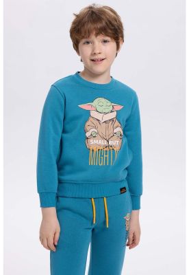 Polerón Niño Mandalorian Petróleo