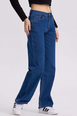 Imagen 2 del producto Jeans Mujer Wide Leg Sofía Azul Oscuro