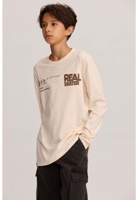 Imagen 2 del producto Polera Niño Print Crudo - lll