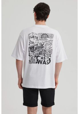 Imagen 2 del producto Polera Hombre Doble Print Blanco - lll