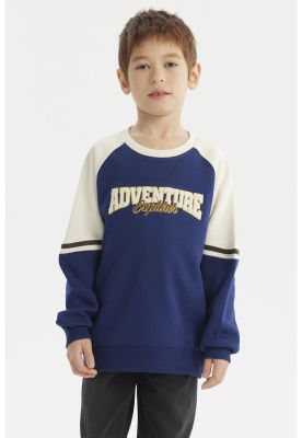 Imagen 1 del producto Polerón Niño Slim Azul Oscuro