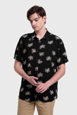 Imagen 2 del producto Camisa Hombre Mini Print Negro