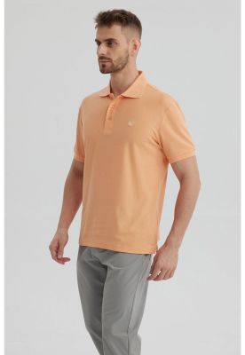 Imagen 2 del producto Polera Hombre Pique Básica Lisa Damasco II