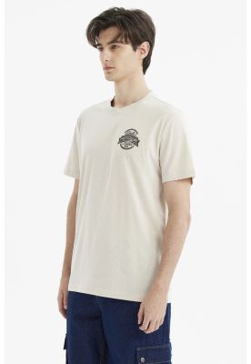 Imagen 2 del producto Polera Hombre Regular Print Beige
