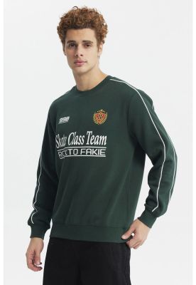 Imagen 2 del producto Polerón Hombre Oversize Verde