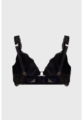 Imagen 2 del producto Sostén Mujer Copa Soft Encaje Detalle Negro