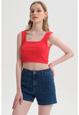 Imagen 2 del producto Peto Mujer Seamless Rojo