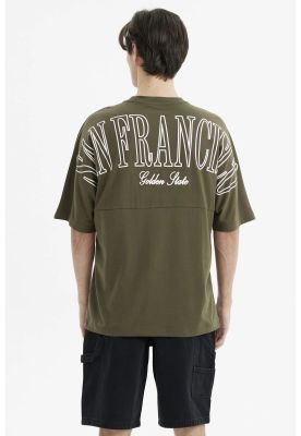 Imagen 2 del producto Polera Hombre Slim Verde Militar- ll