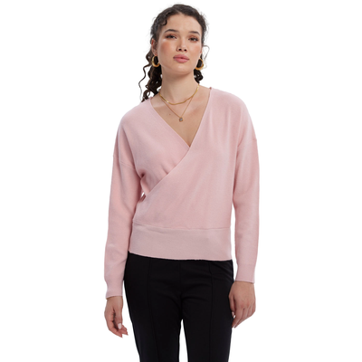 Imagen 2 del producto Sweater Mujer Delantero Palo Rosa