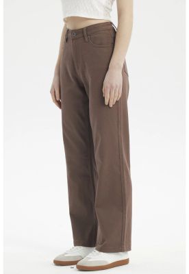 Imagen 2 del producto Jeans Mujer Calce Recto Color Chocolate