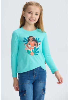 Imagen 2 del producto Polera Niña Moana Turquesa