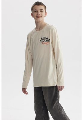 Imagen 2 del producto Polera Niño Print Crudo - Vl